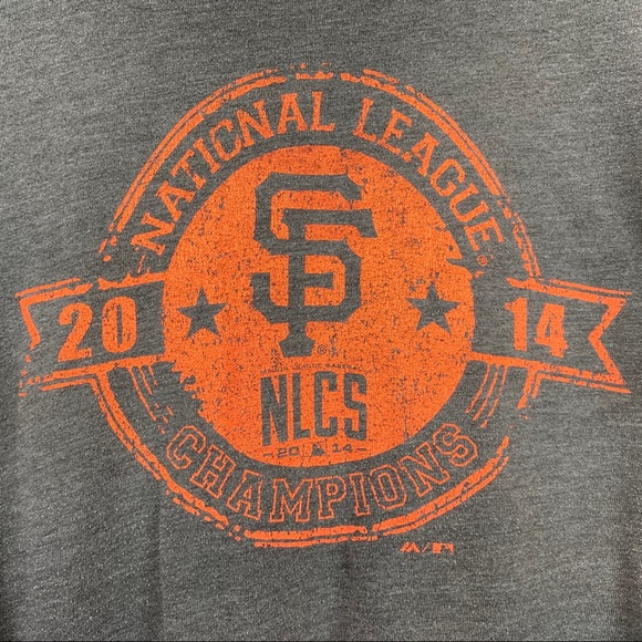 SF GIANTS 2014 NATIONAL LEAGUE CHAMPIONS Tee - Picture 2 of 4